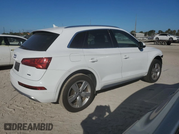 2019 Audi Q5 Premium with VIN WA1ANAFY7K2093724, listed as a Copart auction lot 72081352 with 36,450 mi miles. Bid and sale history available at carsss.com. Image 3.