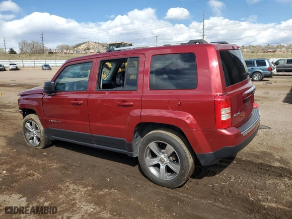 2016 Jeep Patriot Latitude with VIN 1C4NJRFB4GD681282, listed as a Copart auction lot 51391605 with 59,846 mi miles and Salvage Title. Bid and sale history available at carsss.com. Image 2.