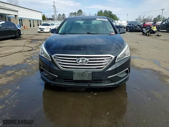 2017 Hyundai Sonata 2.4L with VIN 5NPE24AF6HH595851, listed as a Copart auction lot 50346685 with 183,924 mi miles and Salvage Title. Bid and sale history available at carsss.com. Image 13.