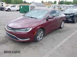 2016 Chrysler 200 Limited with VIN 1C3CCCAB5GN157031, listed as a IAAI auction lot 42121143 with 174,988 mi miles. Bid and sale history available at carsss.com. Image 2.