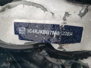 2021 Jeep Grand Cherokee Limited with VIN 1C4RJKBG7M8147854, listed as a Copart auction lot 46322894 with Not provided miles and Salvage title. Bid and sale history available at DreamBid. Image 12.