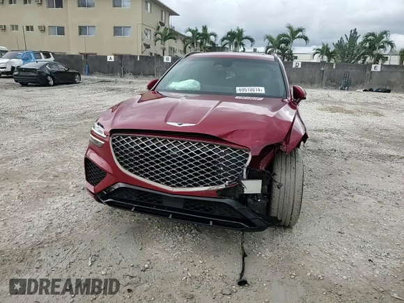 2022 Genesis GV70 Sport with VIN KMUMCDTC5NU061475, listed as a Copart auction lot 69510014 with 20,051 mi miles and Salvage title. Bid and sale history available at DreamBid. Image 14.