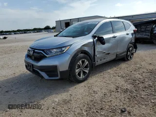 2020 Honda CR-V LX with VIN 5J6RW1H21LA009154, listed as a Copart auction lot 55287245 with 41,293 mi miles and Salvage title. Bid and sale history available at DreamBid. Image 1.