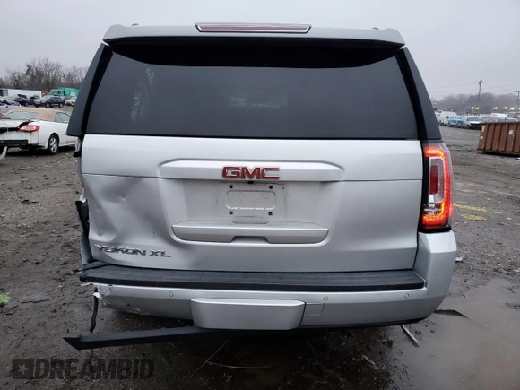2019 GMC Yukon XL SLT with VIN 1GKS1GKC2KR380936, listed as a Copart auction lot 84625174 with 118,077 mi miles and Salvage Title. Bid and sale history available at carsss.com. Image 6.