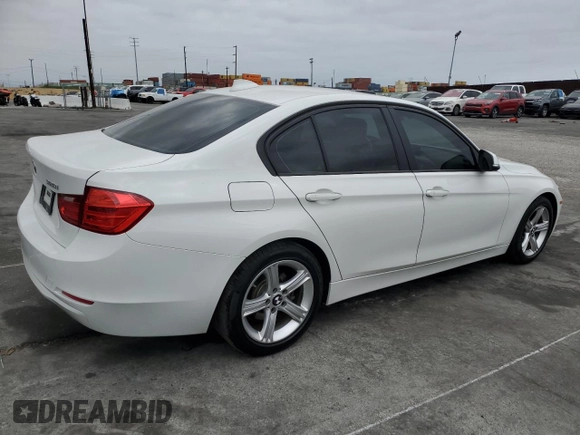 2013 BMW 3 Series 320i with VIN WBA3B1C52DF461625, listed as a Copart auction lot 48551355 with 60,253 mi miles and Salvage Title. Bid and sale history available at carsss.com. Image 3.
