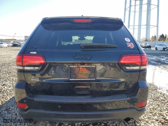 2019 Jeep Grand Cherokee Laredo E with VIN 1C4RJFAGXKC642570, listed as a Copart auction lot 80532784 with 158,972 mi miles and Salvage Title. Bid and sale history available at carsss.com. Image 6.