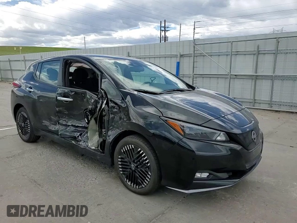 2025 Nissan LEAF SV Plus z VIN 1N4CZ1CV7SC562274, wystawiony jako Copart lot #57523515 z przebiegiem 4 980 mil mil oraz Szkoda całkowita • Salvage title. Historia ofert i sprzedaży dostępna na DreamBid. Obrazek 14.
