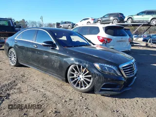 2015 Mercedes-Benz S 550 with VIN WDDUG8CB7FA136854, listed as a IAAI auction lot 41275894 with 99,730 mi miles and . Bid and sale history available at carsss.com. Image 6.
