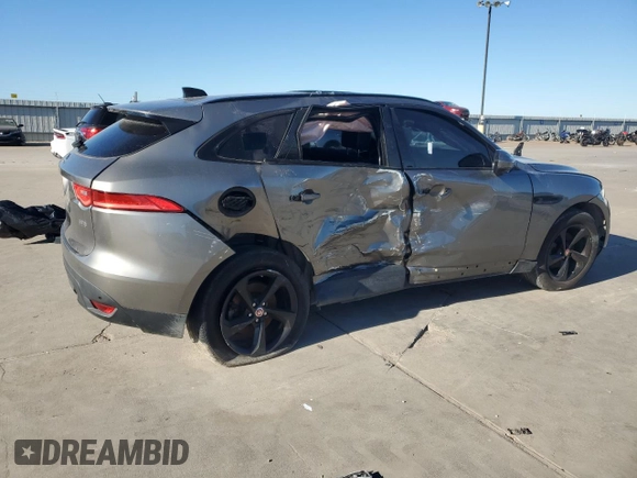 2020 Jaguar F-Pace 25t Premium with VIN SADCJ2FX5LA649032, listed as a Copart auction lot 41444705 with 68,446 mi miles and Clean Title. Bid and sale history available at DreamBid. Image 3.