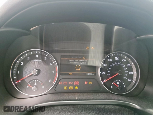 2022 Kia Forte LXS with VIN 3KPF24AD5NE427668, listed as a Copart auction lot 48218145 with 39,986 mi miles and Salvage Title. Bid and sale history available at carsss.com. Image 9.