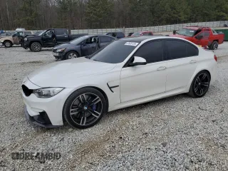 2016 BMW M3 with VIN WBS8M9C55G5D31412, listed as a Copart auction lot 47805125 with 60,835 mi miles and Clean Title. Bid and sale history available at carsss.com. Image 1.