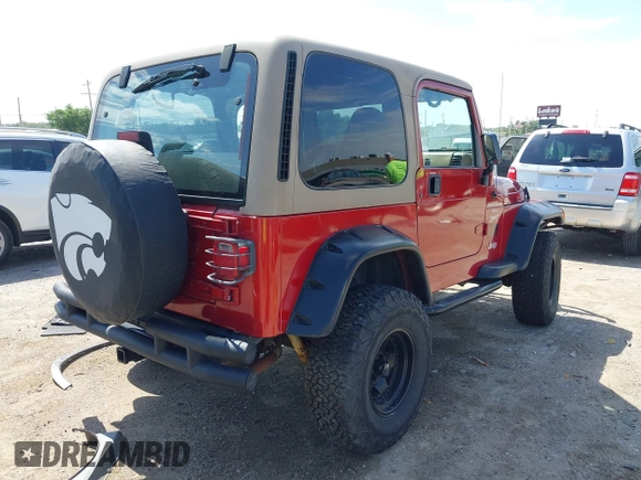 1999 Jeep Wrangler Sport with VIN 1J4FY19S2XP423638, listed as a IAAI auction lot 42553626 with 120,690 mi miles and . Bid and sale history available at DreamBid. Image 4.