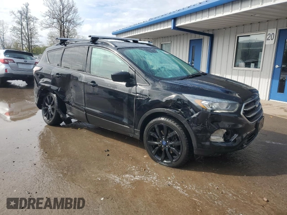 2017 Ford Escape SE with VIN 1FMCU9G96HUD62487, listed as a Copart auction lot 55266135 with 157,554 mi miles and Salvage Title. Bid and sale history available at carsss.com. Image 4.