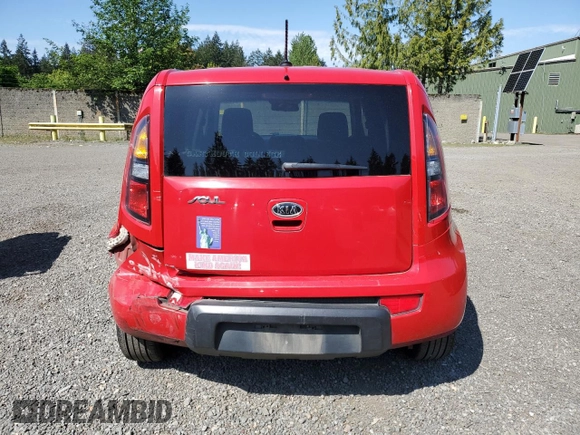 2010 Kia Soul + with VIN KNDJT2A25A7172685, listed as a Copart auction lot 55523475 with 165,504 mi miles and Salvage Title. Bid and sale history available at DreamBid. Image 6.