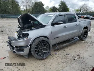 2022 Ram 1500 Limited z VIN 1C6SRFHTXNN266448, wystawiony jako Copart lot #52877345 z przebiegiem 57 211 mil mil oraz Szkoda całkowita • Salvage title. Historia ofert i sprzedaży dostępna na DreamBid. Obrazek 1.