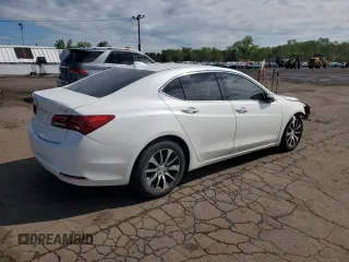 2017 Acura TLX Technology z VIN 19UUB1F58HA005393, wystawiony jako Copart lot #56002715 z przebiegiem 110 215 mil mil oraz Nie do naprawy • Non repairable. Historia ofert i sprzedaży dostępna na DreamBid. Obrazek 3.