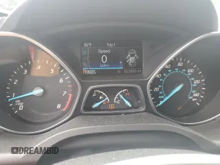 2016 Ford Escape Titanium with VIN 1FMCU9J90GUA02736, listed as a Copart auction lot 63068165 with 23,860 mi miles and Salvage title. Bid and sale history available at DreamBid. Image 9.