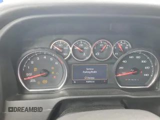 2020 Chevrolet Silverado 1500 LT with VIN 3GCUWCED3LG158037, listed as a Copart auction lot 42830005 with 93,096 mi miles and Salvage Title. Bid and sale history available at DreamBid. Image 9.
