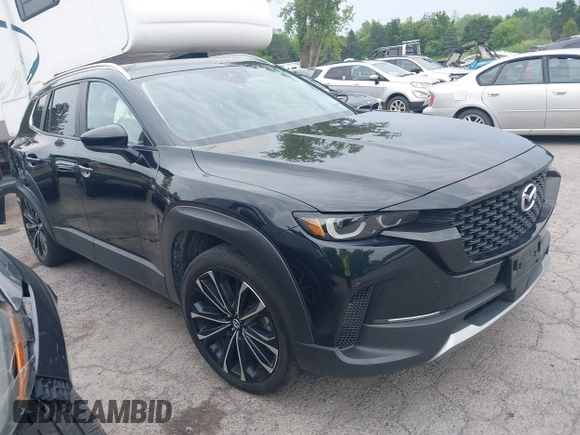2023 Mazda CX-50 Meridian Edition with VIN 7MMVABXY1PN145913, listed as a IAAI auction lot 42632620 with 23,444 mi miles and . Bid and sale history available at DreamBid. Image 1.