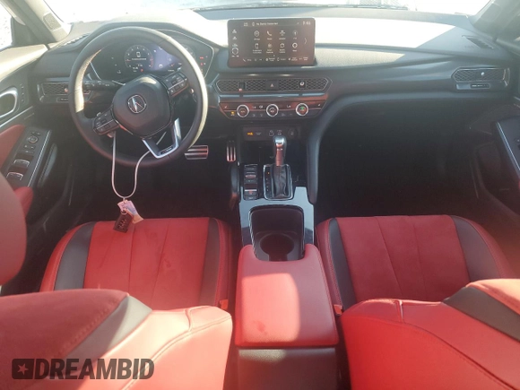 2024 Acura Integra w/A-Spec Technology Package with VIN 19UDE4H63RA021744, listed as a Copart auction lot 74802314 with 6,667 mi miles and Salvage Title. Bid and sale history available at carsss.com. Image 8.