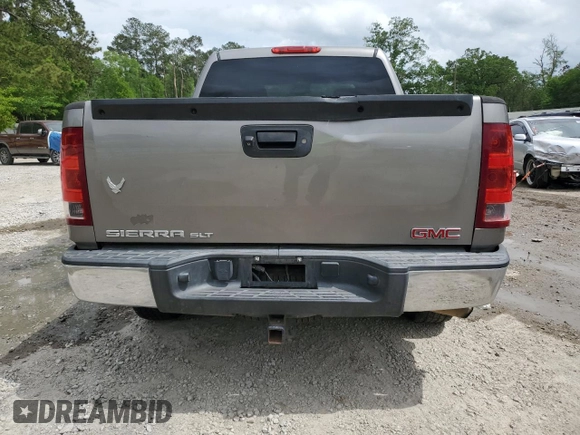 2013 GMC Sierra 1500 SLT with VIN 3GTP2WE79DG120737, listed as a Copart auction lot 51695995 with 118,809 mi miles and Salvage title. Bid and sale history available at DreamBid. Image 6.