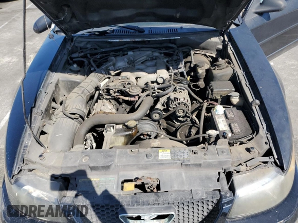 2003 Ford Mustang Deluxe with VIN 1FAFP44423F401048, listed as a Copart auction lot 49631185 with 177,399 mi miles and Clean title. Bid and sale history available at DreamBid. Image 11.