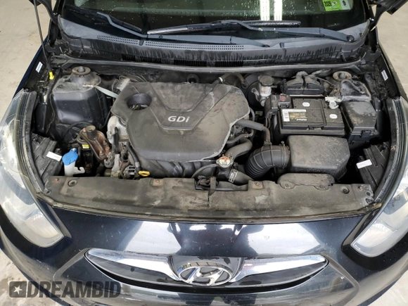 2014 Hyundai Accent GS with VIN KMHCT5AE7EU183520, listed as a Copart auction lot 54299215 with 92,660 mi miles and Salvage title. Bid and sale history available at DreamBid. Image 11.
