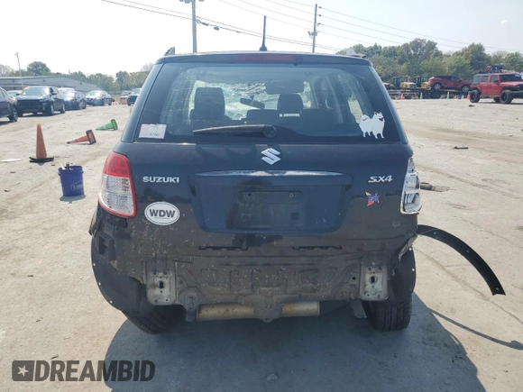2009 Suzuki SX4 Man FWD with VIN JS2YA413496200847, listed as a Copart auction lot 71297264 with 146,621 mi miles and Salvage Title. Bid and sale history available at carsss.com. Image 6.