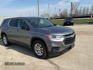 2018 Chevrolet Traverse LS with VIN 1GNERFKW6JJ139973, listed as a Copart auction lot 54496755 with 320,141 mi miles and Clean Title. Bid and sale history available at carsss.com. Image 1.
