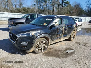 2019 Hyundai Tucson Sport with VIN KM8J33AL1KU049169, listed as a Copart auction lot 45526535 with 113,948 mi miles and Salvage Title. Bid and sale history available at carsss.com. Image 1.