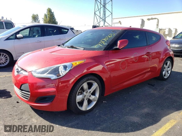 2015 Hyundai Veloster with VIN KMHTC6AD6FU245276, listed as a Copart auction lot 73170363 with 68,327 mi miles. Bid and sale history available at carsss.com. Image 1.