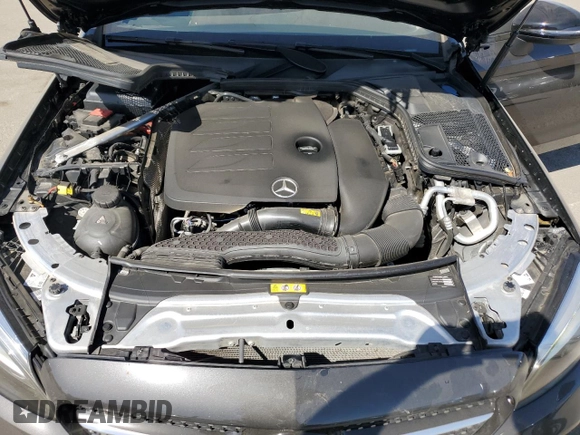 2023 Mercedes-Benz C 300 with VIN W1KWJ8DB8PG119312, listed as a Copart auction lot 71323674 with 10,665 mi miles and Salvage Title. Bid and sale history available at DreamBid. Image 11.