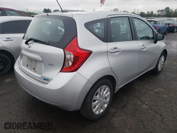 2016 Nissan Note SV with VIN 3N1CE2CP2GL363791, listed as a Copart auction lot 59878715 with 45,923 mi miles and Salvage title. Bid and sale history available at DreamBid. Image 3.