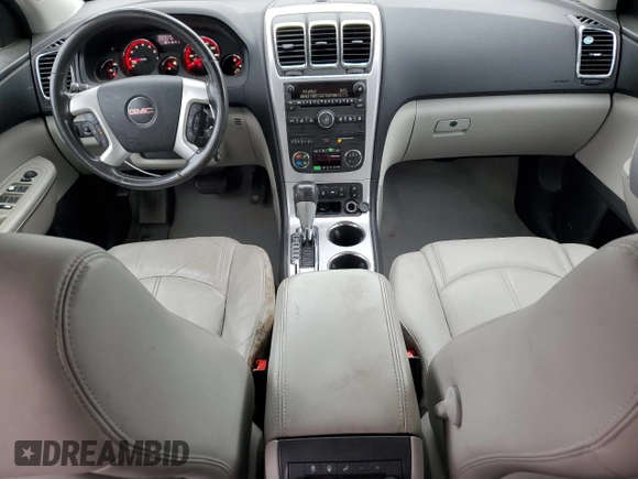 2012 GMC Acadia SLT1 z VIN 1GKKRRED0CJ306245, wystawiony jako Copart lot #54421765 z przebiegiem 228 424 mil mil oraz Szkoda całkowita • Salvage title. Historia ofert i sprzedaży dostępna na DreamBid. Obrazek 8.