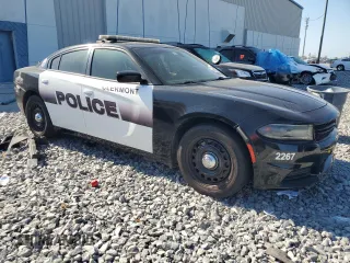 2018 Dodge Charger Police with VIN 2C3CDXKT9JH249108, listed as a Copart auction lot 50931725 with Not Provided miles and Salvage Title. Bid and sale history available at carsss.com. Image 4.