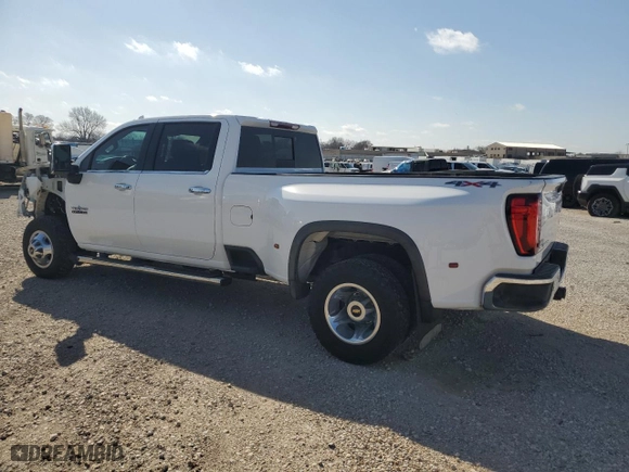 2022 Chevrolet Silverado 3500HD LTZ with VIN 1GC4YUEYXNF222193, listed as a Copart auction lot 49034305 with 84,548 mi miles and Salvage Title. Bid and sale history available at carsss.com. Image 2.