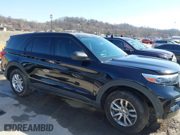 2020 Ford Explorer with VIN 1FMSK8BH0LGB12535, listed as a IAAI auction lot 41633073 with 69,347 mi miles. Bid and sale history available at carsss.com. Image 14.
