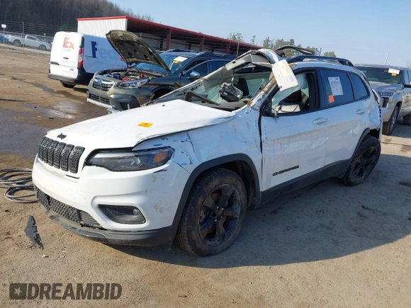 2020 Jeep Cherokee Latitude Plus with VIN 1C4PJMLB6LD533807, listed as a IAAI auction lot 41783131 with 87,299 mi miles and . Bid and sale history available at DreamBid. Image 2.