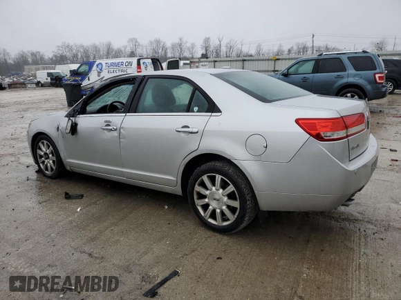 2010 Lincoln MKZ with VIN 3LNHL2GC2AR754598, listed as a Copart auction lot 43327315 with 91,874 mi miles and Salvage title. Bid and sale history available at DreamBid. Image 2.