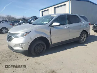 2018 Chevrolet Equinox LT z VIN 2GNAXSEV2J6110032, wystawiony jako Copart lot #48232115 z przebiegiem 69 744 mil mil oraz Szkoda całkowita • Salvage title. Historia ofert i sprzedaży dostępna na DreamBid. Obrazek 1.
