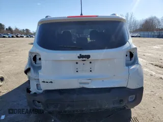 2018 Jeep Renegade Latitude with VIN ZACCJBBB8JPG87504, listed as a Copart auction lot 46987565 with 124,822 mi miles and Salvage Title. Bid and sale history available at carsss.com. Image 6.