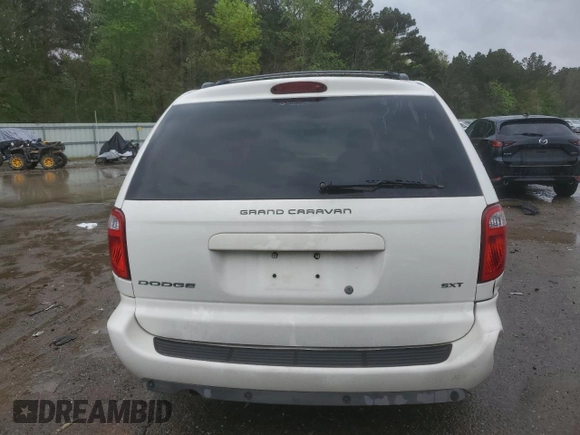 2007 Dodge Grand Caravan SXT with VIN 2D4GP44L57R203717, listed as a Copart auction lot 51080925 with 138,159 mi miles and Salvage Title. Bid and sale history available at DreamBid. Image 6.