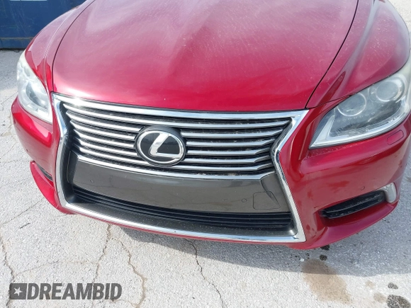 2013 Lexus LS 460 with VIN JTHBL5EF5D5121592, listed as a IAAI auction lot 41821080 with 169,055 mi miles and . Bid and sale history available at DreamBid. Image 6.