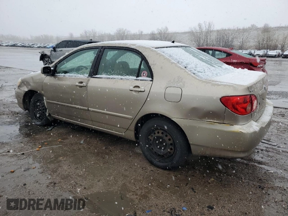 2005 Toyota Corolla CE with VIN 2T1BR32E35C365312, listed as a Copart auction lot 51673985 with 156,493 mi miles and Salvage title. Bid and sale history available at DreamBid. Image 2.