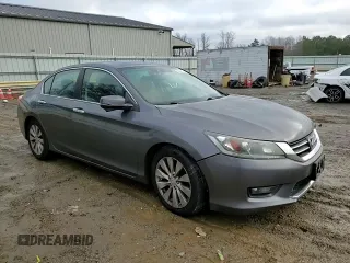 2014 Honda Accord Sedan EX-L with VIN 1HGCR2F89EA070899, listed as a Copart auction lot 85446074 with 112,215 mi miles and Salvage Title. Bid and sale history available at carsss.com. Image 10.