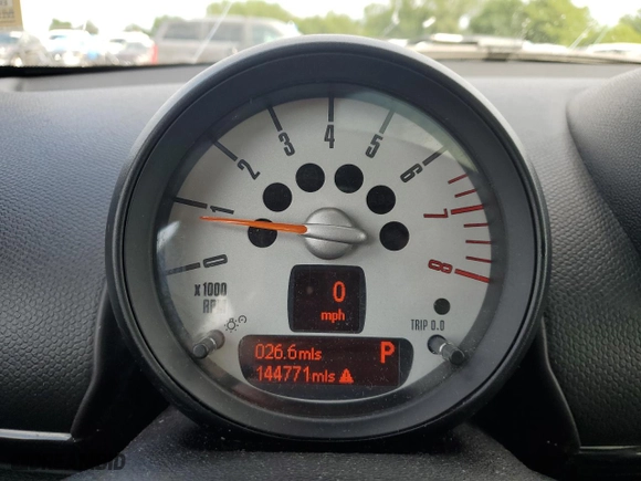2012 MINI Cooper Countryman S with VIN WMWZC3C52CWL88094, listed as a Copart auction lot 61855754 with 144,771 mi miles and Salvage Title. Bid and sale history available at carsss.com. Image 9.