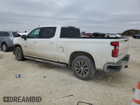 2020 Chevrolet Silverado 1500 LT with VIN 3GCUWCED3LG158037, listed as a Copart auction lot 42830005 with 93,096 mi miles and Salvage Title. Bid and sale history available at DreamBid. Image 2.