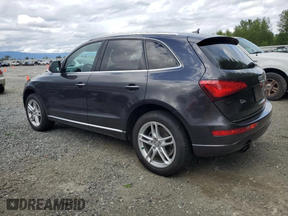 2015 Audi Q5 Premium Plus with VIN WA1LFAFP1FA008790, listed as a Copart auction lot 58053875 with 90,621 mi miles and Clean title. Bid and sale history available at DreamBid. Image 2.