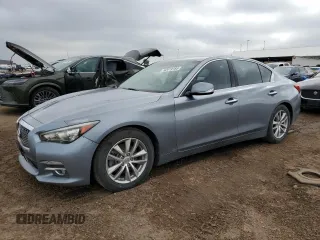 2014 Infiniti Q50 z VIN JN1BV7AR6EM686788, wystawiony jako Copart lot #62019185 z przebiegiem 164 653 mil mil oraz Czysty tytuł • Clean title. Historia ofert i sprzedaży dostępna na DreamBid. Obrazek 1.