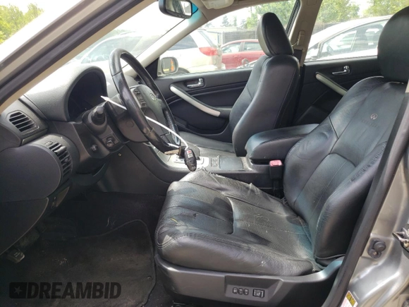 2006 Infiniti G35 with VIN JNKCV51F86M617385, listed as a Copart auction lot 54049075 with 195,894 mi miles and Salvage Title. Bid and sale history available at DreamBid. Image 7.